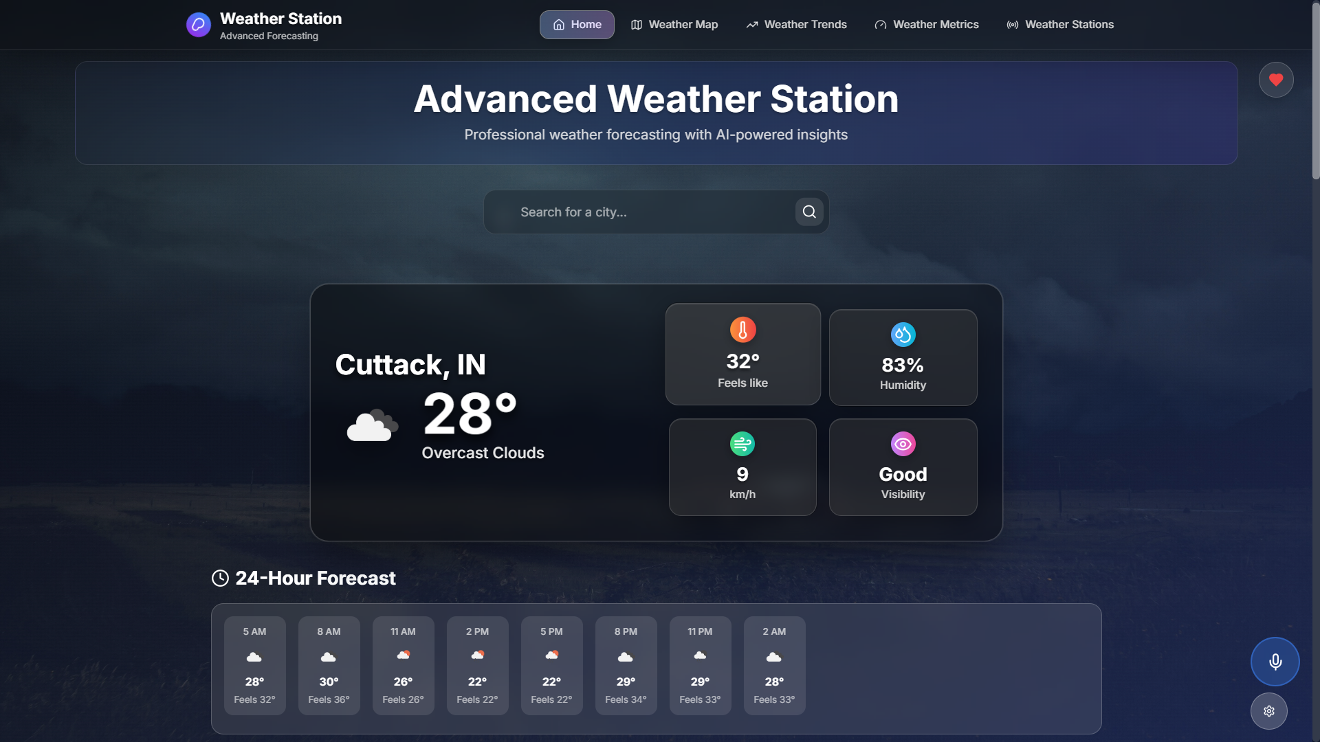 Advanced Weather Station